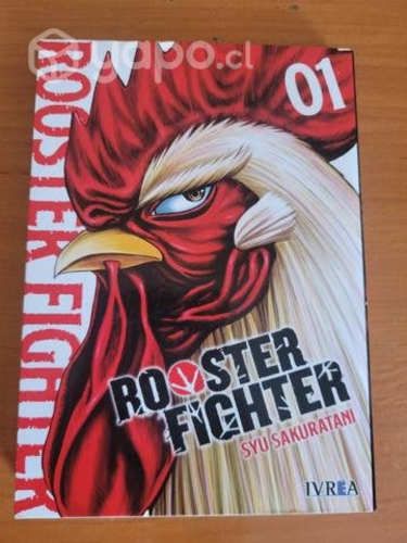 Manga rooster fighter