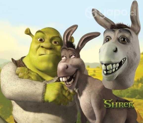 Mascara de Latex de Burro de Shrek Fiestas Cosplay