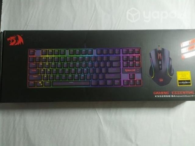 Teclado mecánico Redragon Kumara K-552 RGB + Mouse