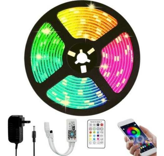 Luces led Bluetooth y control 5 metros