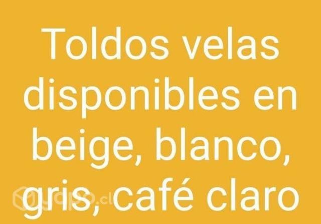 Toldo velas traingulares cuadradas impermeable