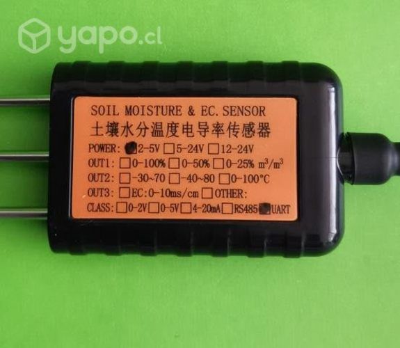 PLC-Sensor de Humedad y Conductividad de LoRaWAN