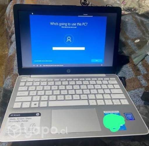 Notebook hp nuevo blanco