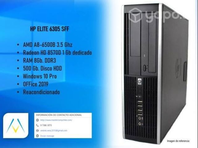 PC HP Elite 6305 sff