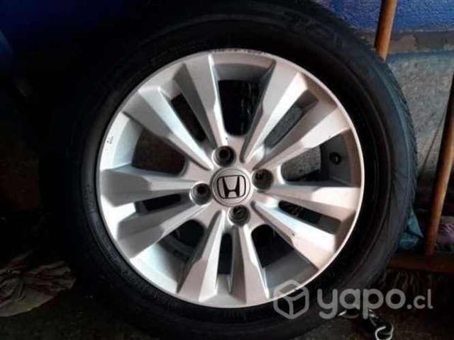 1 llanta de magnesio con neumático Honda Civic