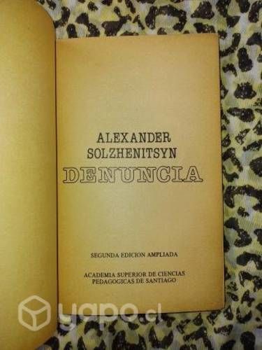 Denuncia - Alexander Solzhenitsyn
