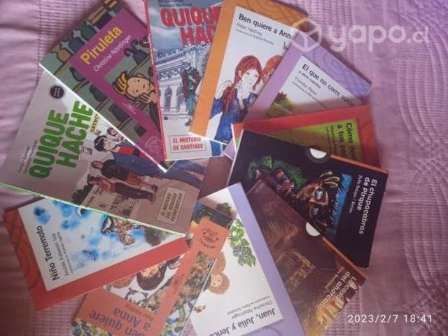 Libros lectura escolar