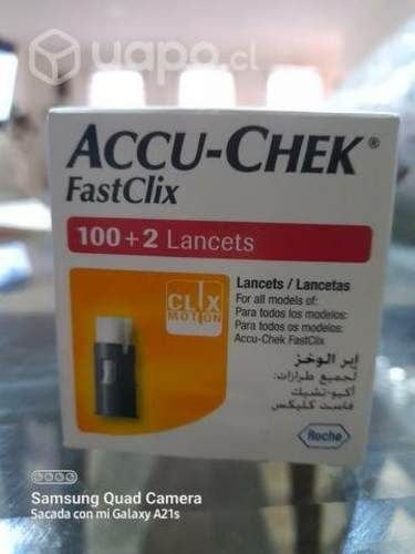 Lancetas accu check fast click