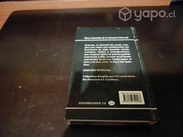 Libro trapa dura, Dracula