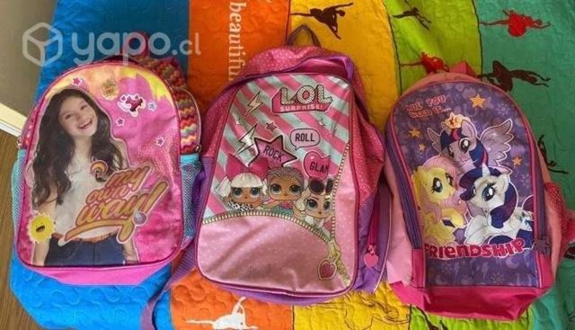 Mochilas excelente estado