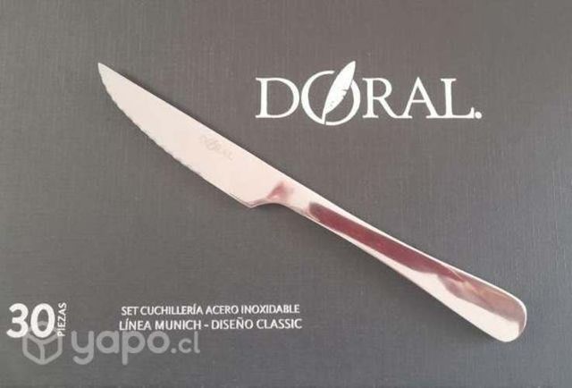 Juego cuchilleria DORAL
