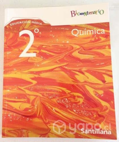 Libro Química 2do Medio Santillana Bicentenario