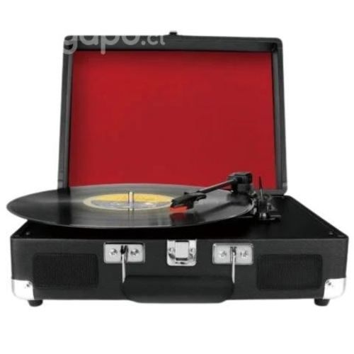 Tocadiscos Tornamesa Vinilo 3 Velocidades Maleta N