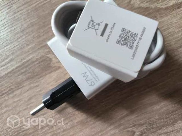 Cargador Xiaomi 67w TURBO ORIGINAL