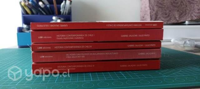 Libros de Historia Gabriel Salazar