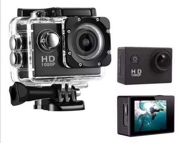 Cámara sumergible al agua