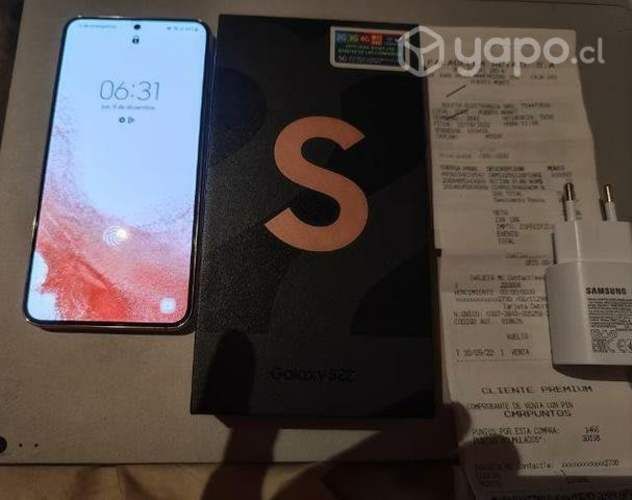 Samsung S22 Rosa 3 meses de uso con boleta