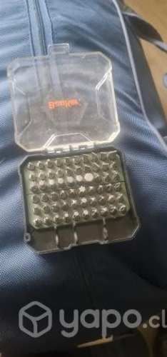 Set de puntas para destornillador 60 unidades