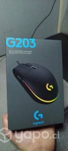 Mouse gamer g203 logitech nuevo