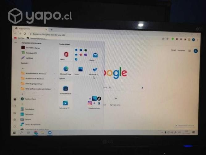 Monitor LG 18.5 pulgadas