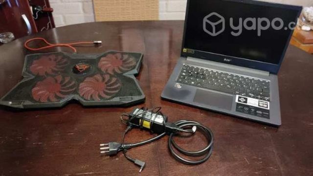 Acer Aspire 3 + Cargador + Ventilador