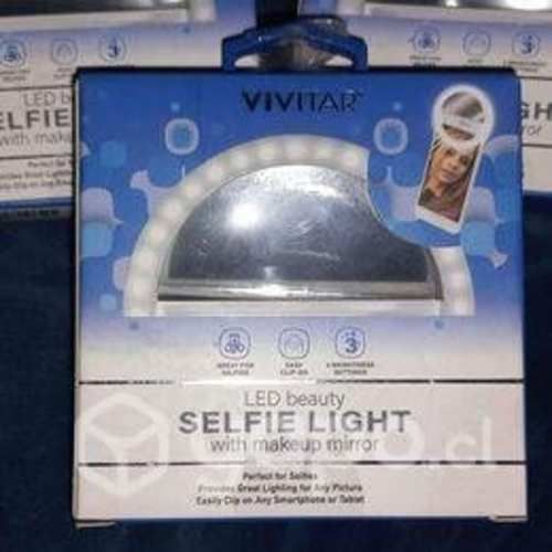 Aro de luz led con espejo