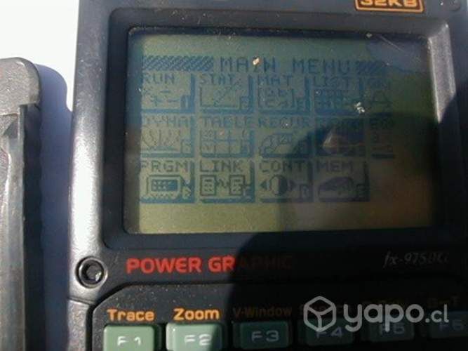 Calculadora CASIO FX 9750 GRAFICA