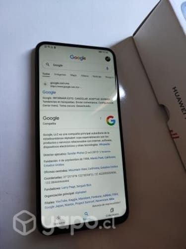 Celular Huawei Y9S - Buen estado