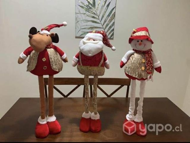 Figuras navideñas con patas 60cm