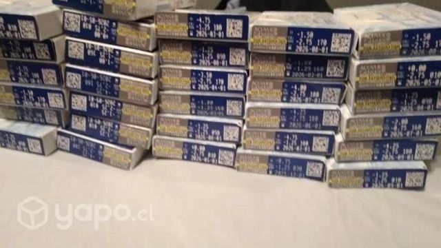 Lentes de contacto formulados