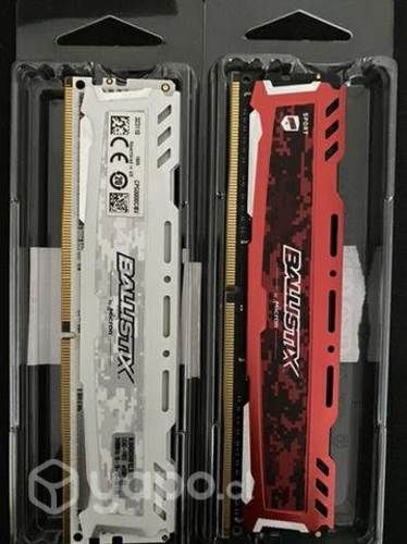 Memorias ram 4gb y 8gb (Ballistix )