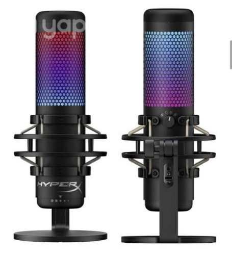 Micrófono HyperX quadcast RGB