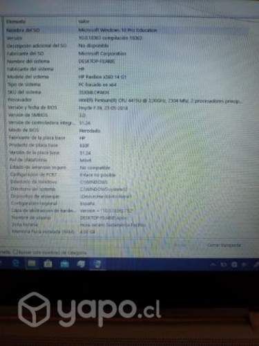 Notebook HP Pavilion x360