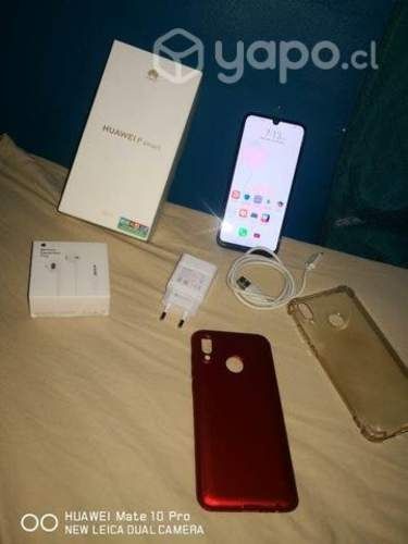 Huawei p smart 2019 de 64gb caja cargador y audífo