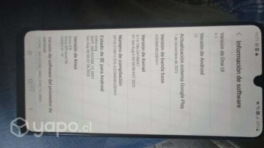 Samnsung A32 dual Liberado Conversable