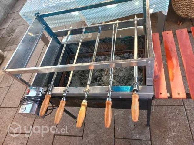 Parrilla Con Motor Eléctrico y Espada