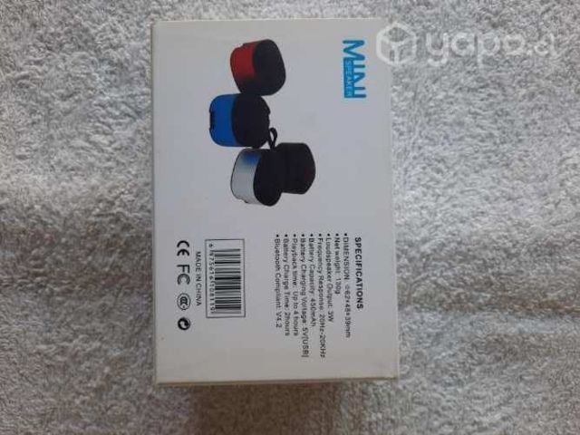 Mini parlante bluetooth