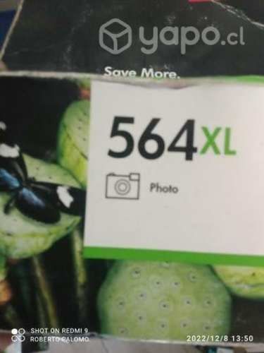 Tintas HP 564xl colores originales de alta