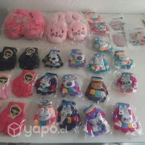 Guantes, pantuflas revendedores