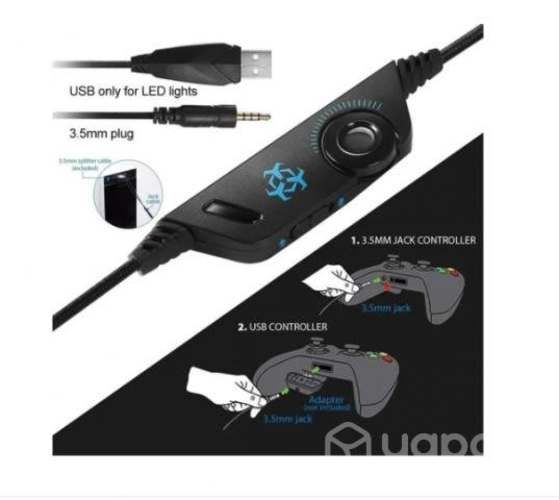 Audífonos Gamer Hunterspider + Mouse 3200 DPI