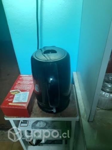 Estufa mesita diario y hervidor