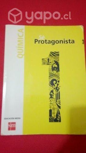 Libro se protagonista química 1medio
