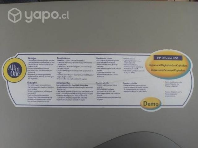 Impresora, Escaner y fotocopiadora HP