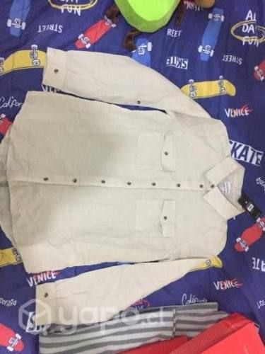 Camisa guayabera con Lino marca Boulevard