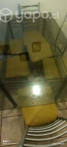 Mesa de vidrio polarizado un metro por 2metr