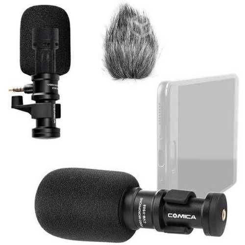 Micrófono direccional condensador para celular