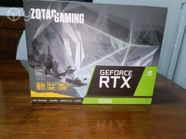 RTX 2060 6GB ZOTAC - EVGA Nueva