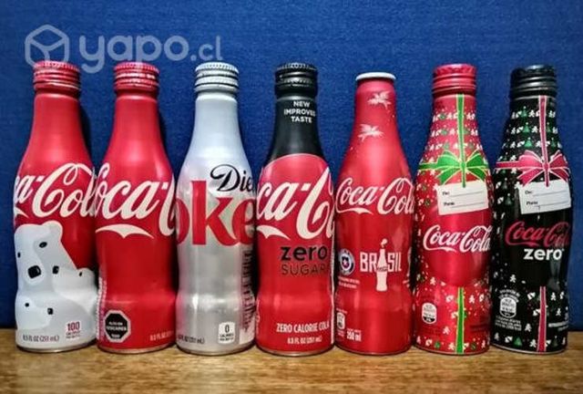 Botellas alumnio Coca-Cola