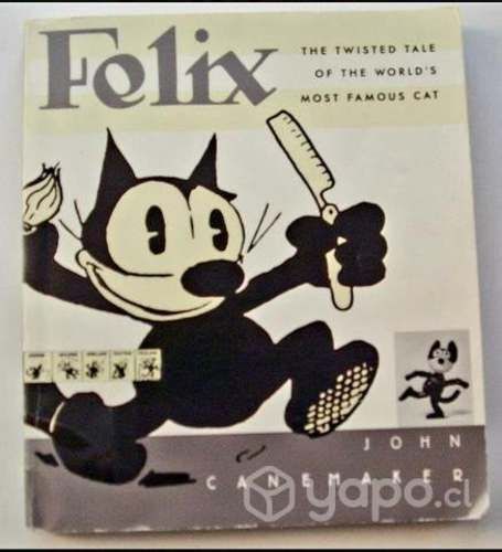 LIBRO SOBRE EL GATO FELIX por JOHN CANEMAKER