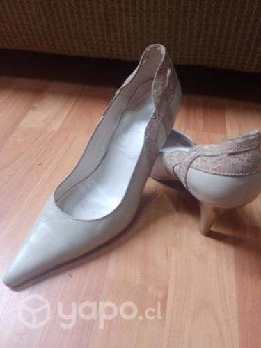 Zapatos cuero dama